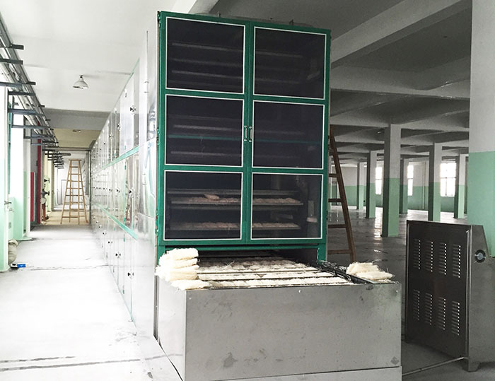 連續(xù)多層吊盒式烘干系統(tǒng) 連續(xù)多層吊盒式烘干系統(tǒng)